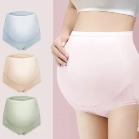 2pcs 100% Cotton Maternity Panties High Waist Pregnancy Briefs