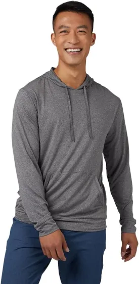 32 Degrees Men's Cool Classic Long Sleeve Hooded T-Shirt | Anti-Odor | 4-Way Stretch | Moisture Wicking