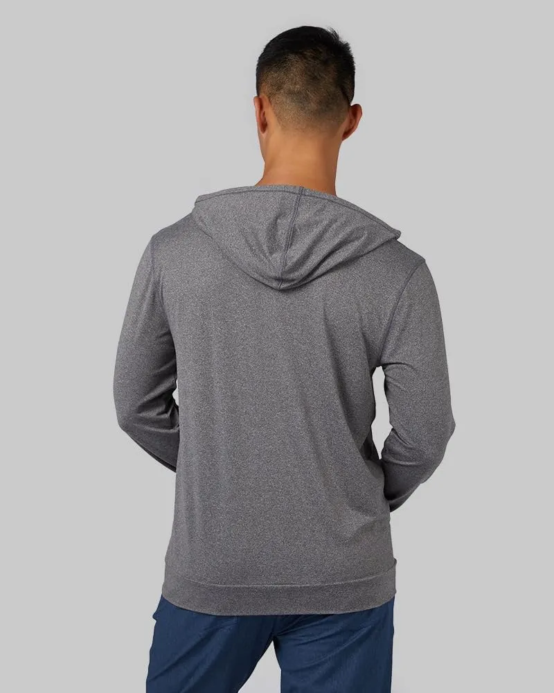 32 Degrees Men's Cool Classic Long Sleeve Hooded T-Shirt | Anti-Odor | 4-Way Stretch | Moisture Wicking