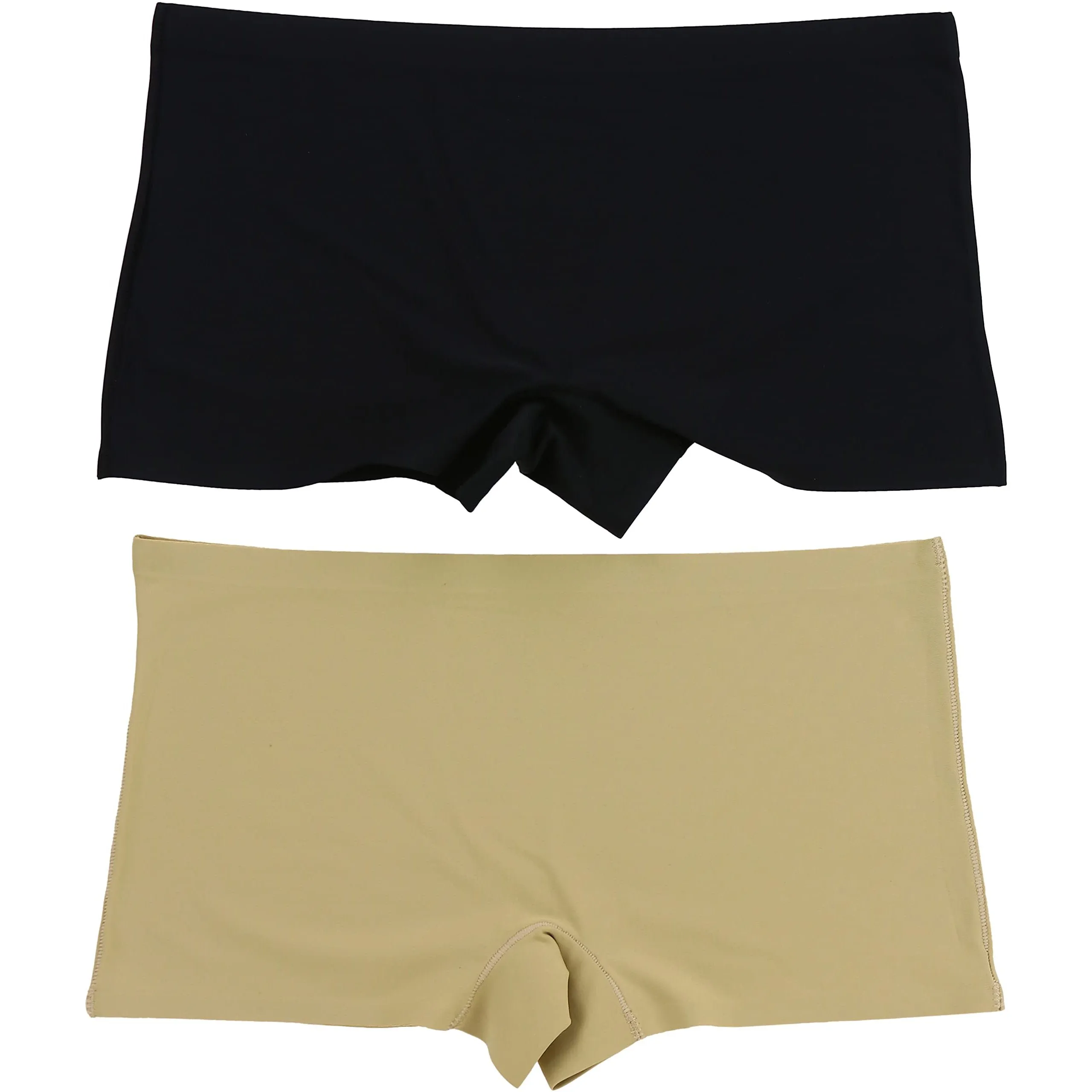 6-Pack: ToBeInStyle Women's Solid Classic Assortment No Show Boyshorts