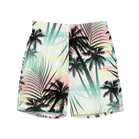 6.5" Quick Dry Board Shorts Swim Trunks - Island Escape