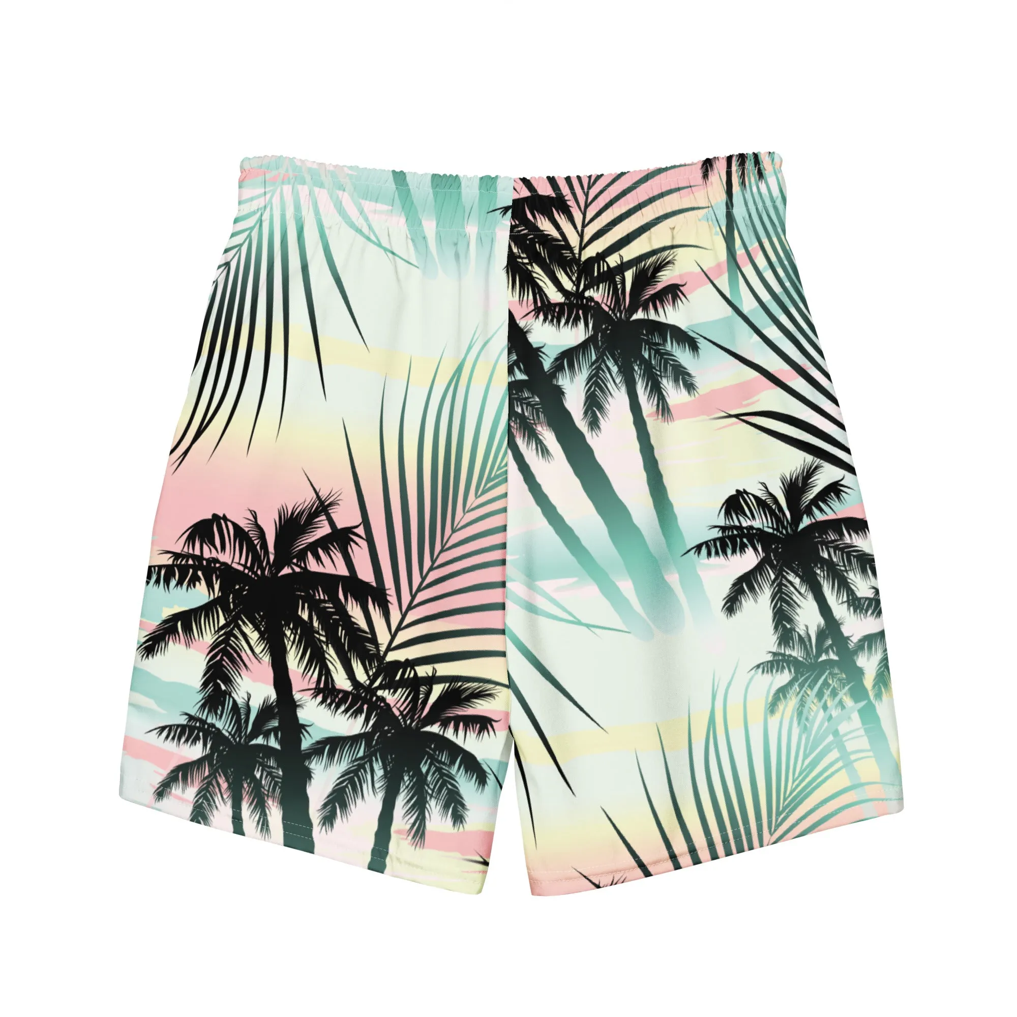 6.5" Quick Dry Board Shorts Swim Trunks - Island Escape