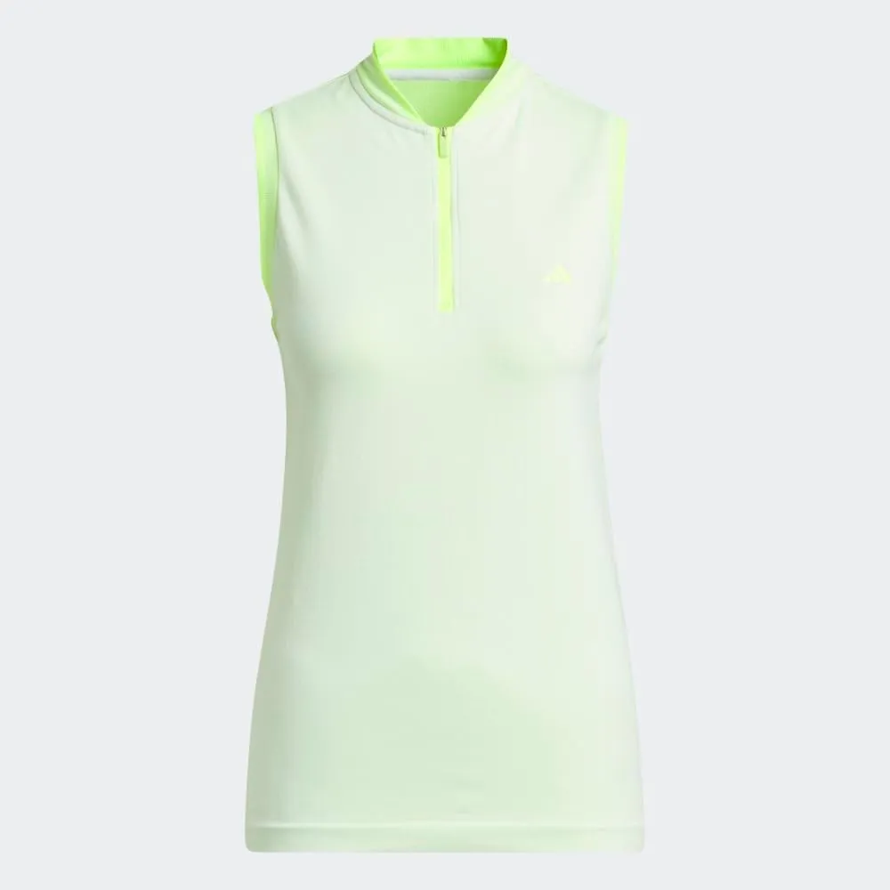 adidas Women's Ultimate365 Tour Primeknit Sleeveless Polo Shirt