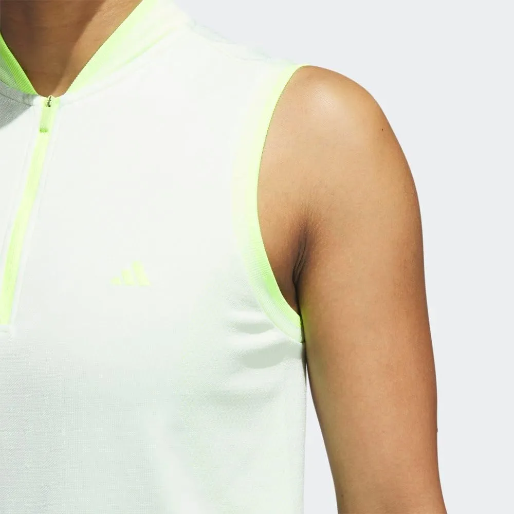 adidas Women's Ultimate365 Tour Primeknit Sleeveless Polo Shirt