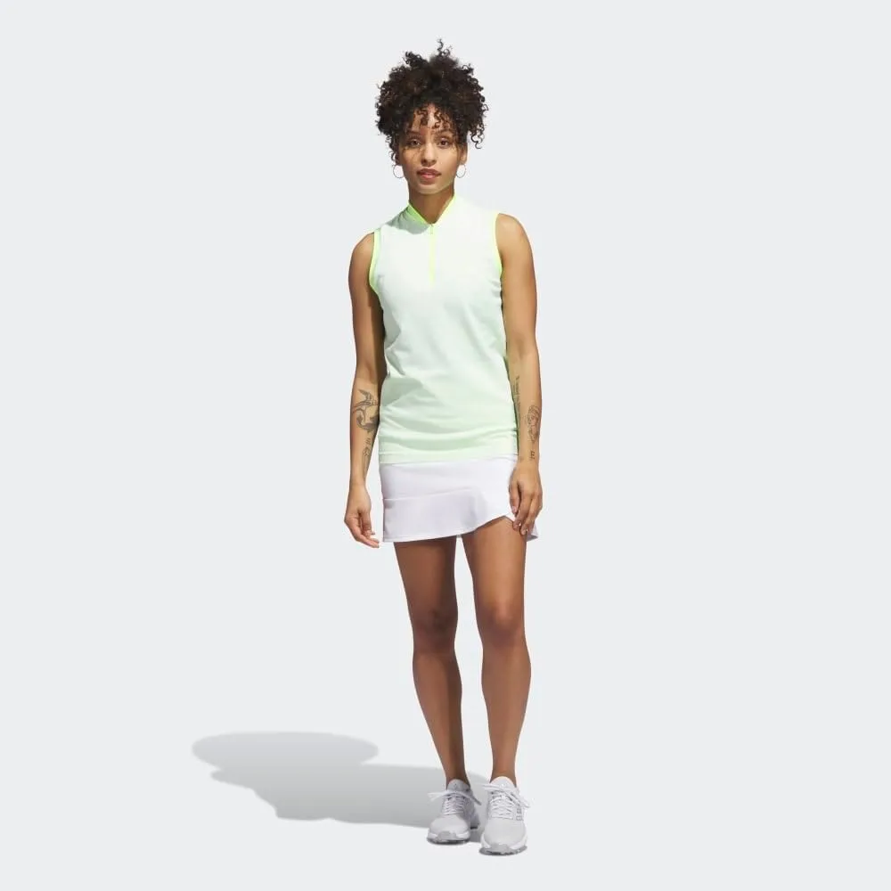 adidas Women's Ultimate365 Tour Primeknit Sleeveless Polo Shirt