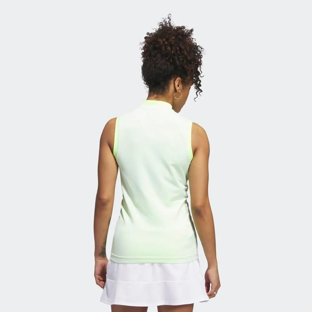 adidas Women's Ultimate365 Tour Primeknit Sleeveless Polo Shirt
