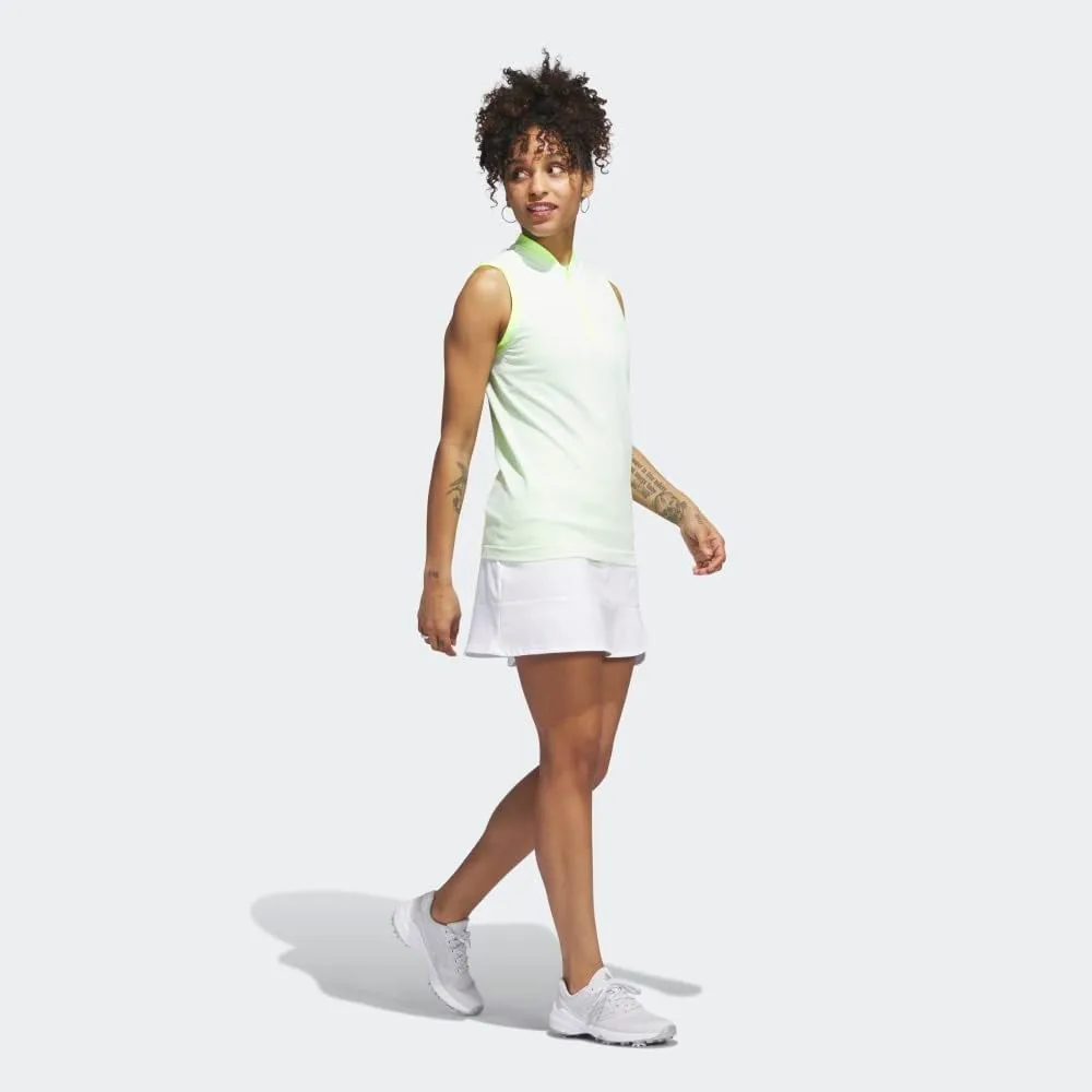 adidas Women's Ultimate365 Tour Primeknit Sleeveless Polo Shirt