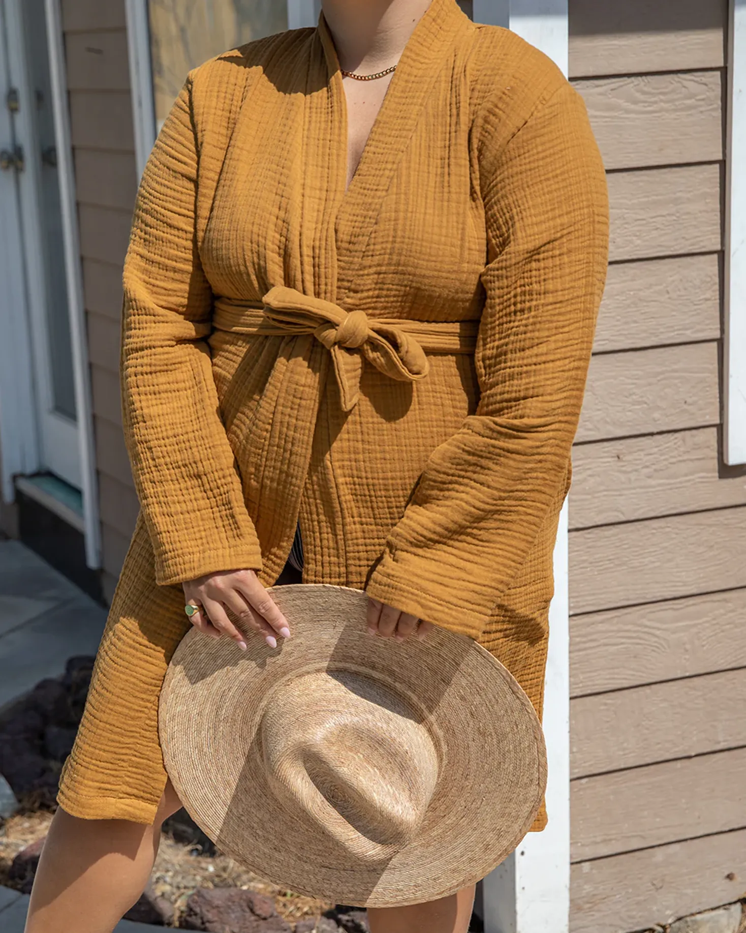 Alaia Robe Rust  L/XL