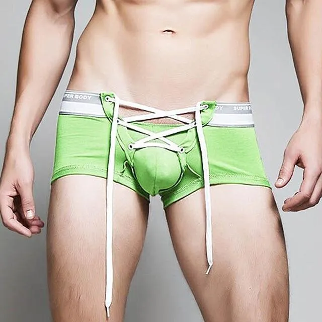 Athletic Laced Boxer Briefs