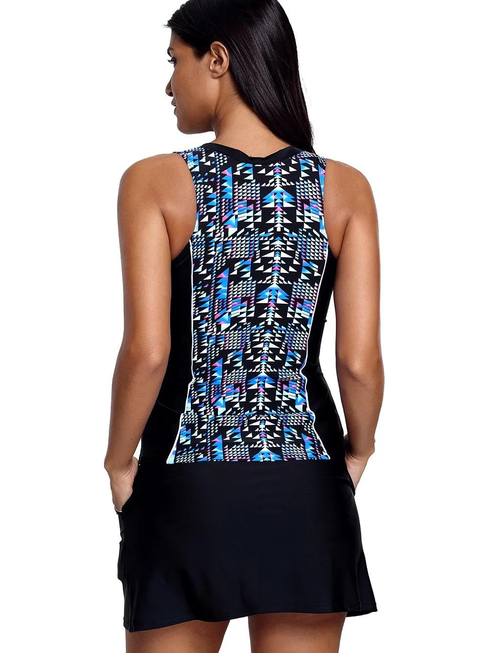 Beach-Ready Tankini Swimsuit