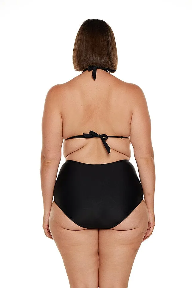 Black Triangle Bikini Top