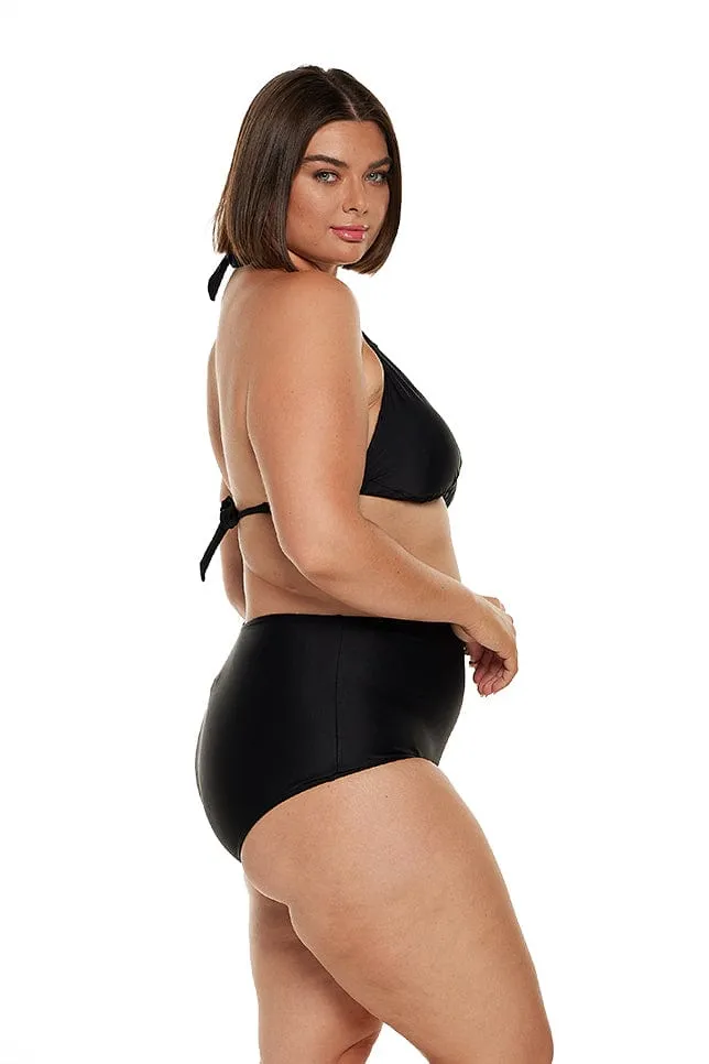 Black Triangle Bikini Top