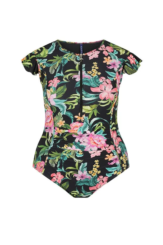 Bora Bora Frill Sleeve One Piece