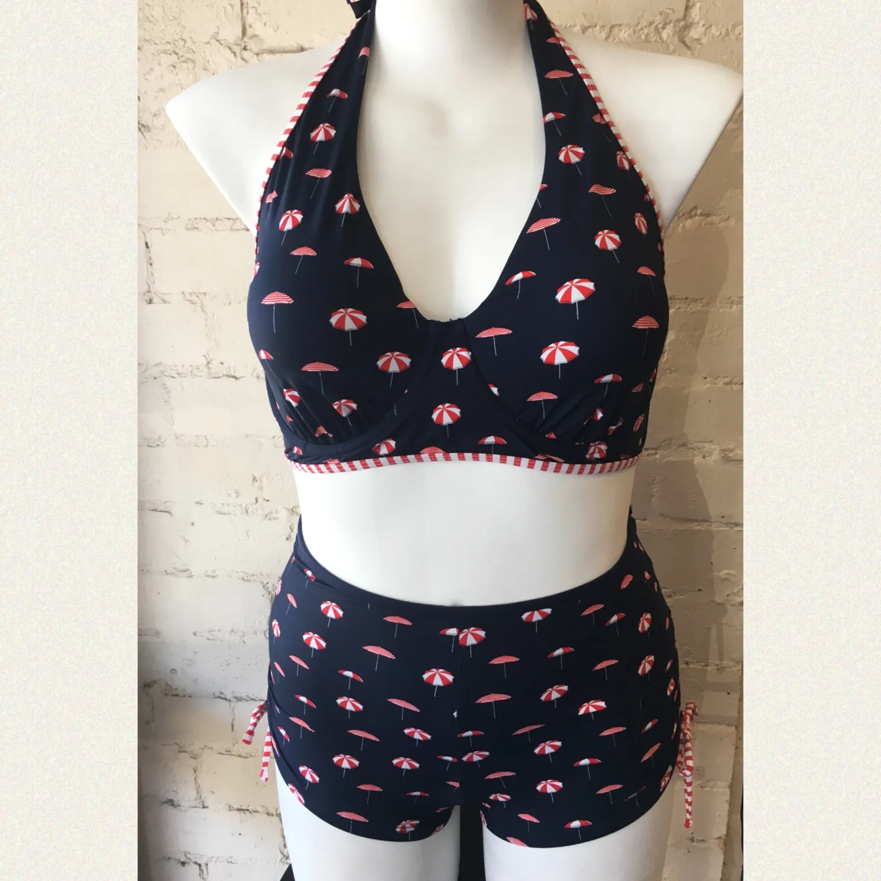 CARMEN HALTER BIKINI TOP | Parasol