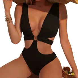 Cut Out One Piece Swimsuit