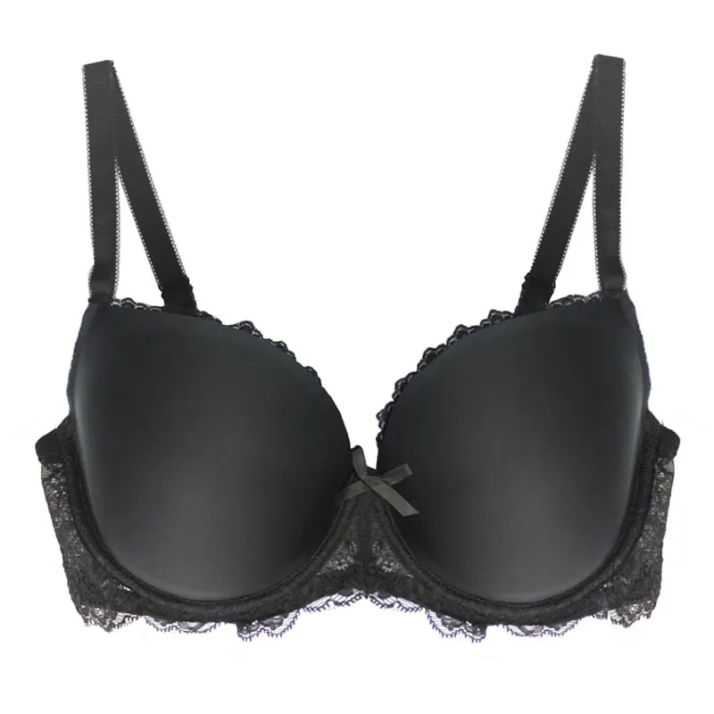 Flattering and Supportive: Underwired Plus Size Lace Bra | Your Ultimate Comfort and Style (Khaki)