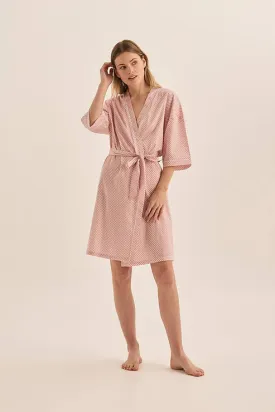 Gingerlilly - Indigo Diamond Robe
