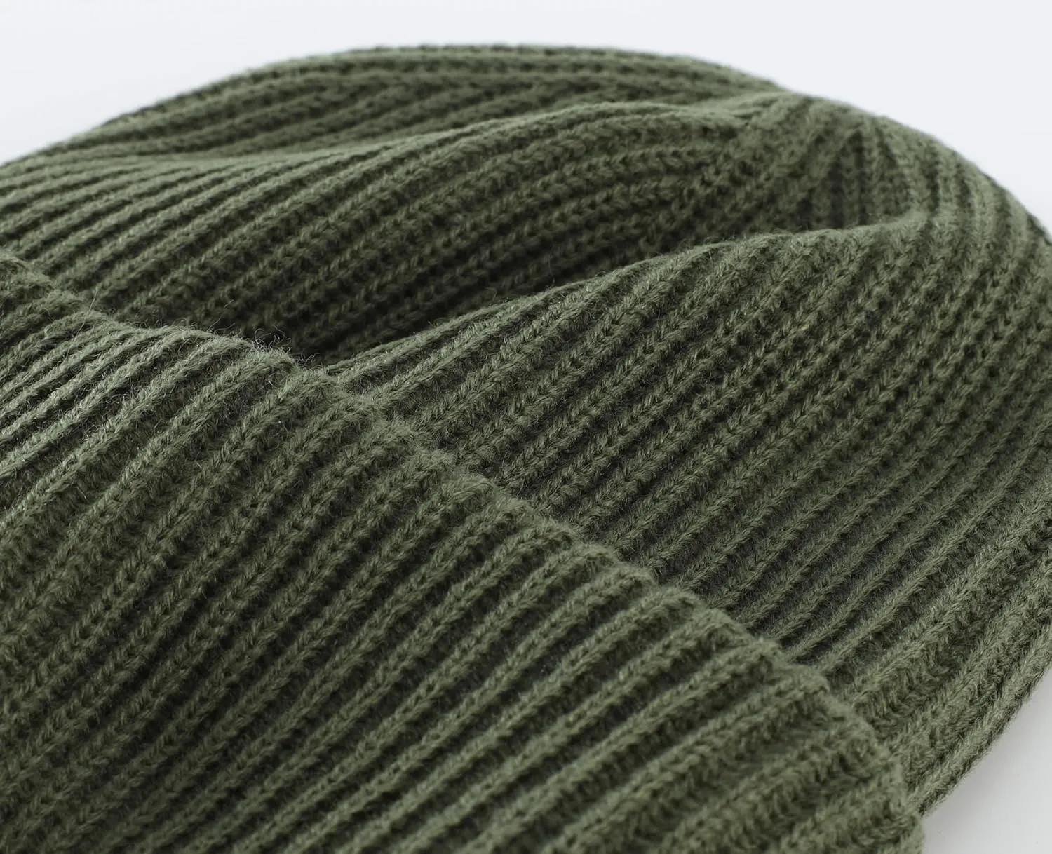 Home Prefer Mens Winter Hat Rib Knit Beanie Hat for Men Women Warm Cuff Beanie for Running Cycling Snow Ski Beanie