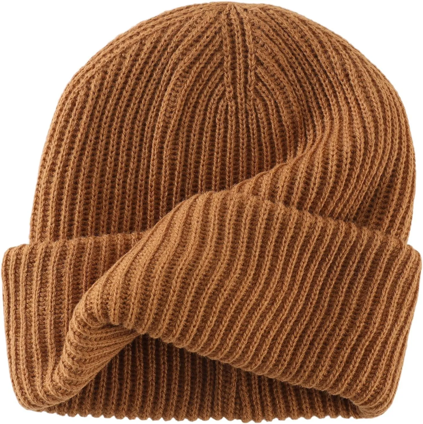 Home Prefer Mens Winter Hat Rib Knit Beanie Hat for Men Women Warm Cuff Beanie for Running Cycling Snow Ski Beanie