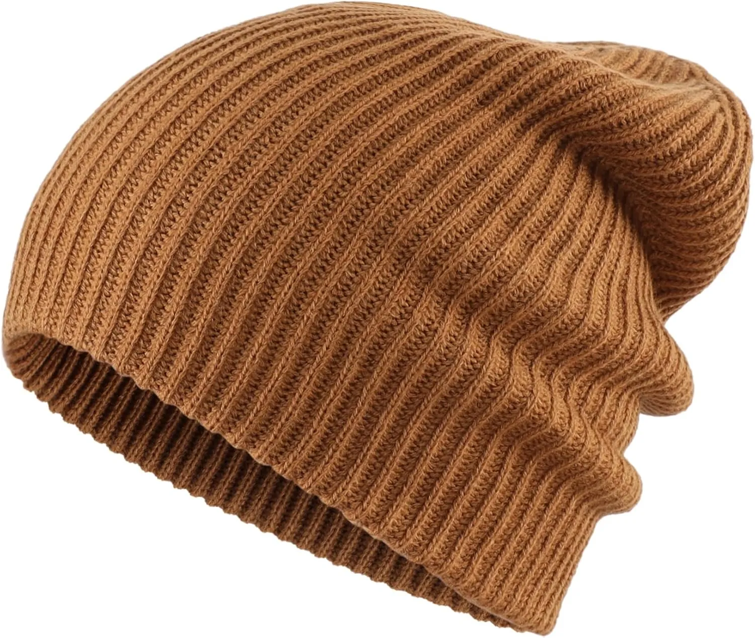 Home Prefer Mens Winter Hat Rib Knit Beanie Hat for Men Women Warm Cuff Beanie for Running Cycling Snow Ski Beanie