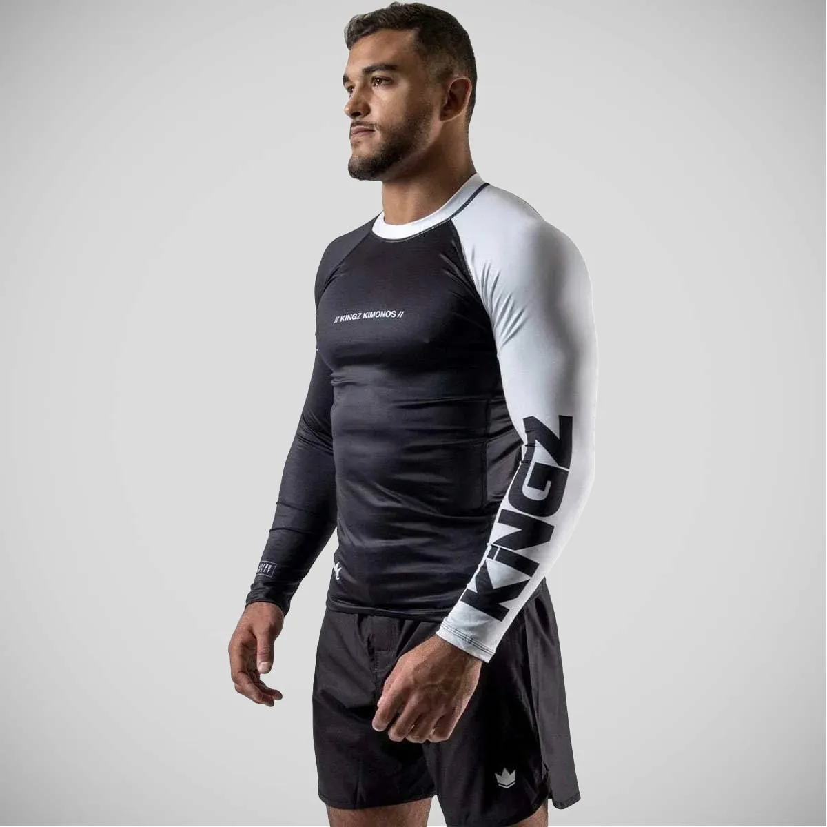 Kingz OE Long Sleeve Rash Guard Black