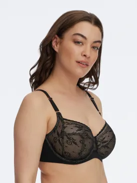 Lacy Side Support Bra