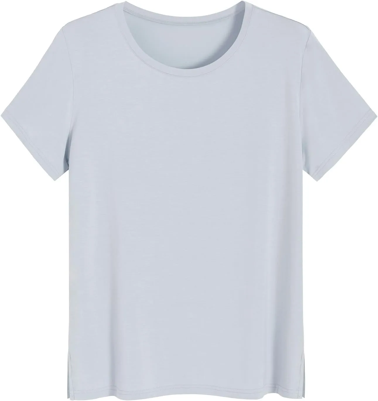 Latuza Women's Viscose Pajama Top Crew Neck Sleep T-Shirt