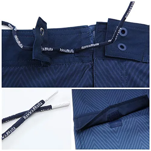 Men's 4-Way Stretch Quick Dry Board Shorts