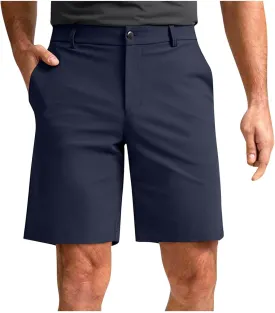 Men's Golf Dress Shorts Flat Front Hybrid 7 Inch Shorts Lightweight Quick Dry Chino Casual Short Pants with Pockets