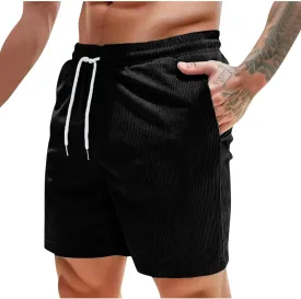 Mens Home Shorts Soft Comfortable Breathable Short Summer Elastic Drawstring Quick-Dry Casual Lounge Short Pant