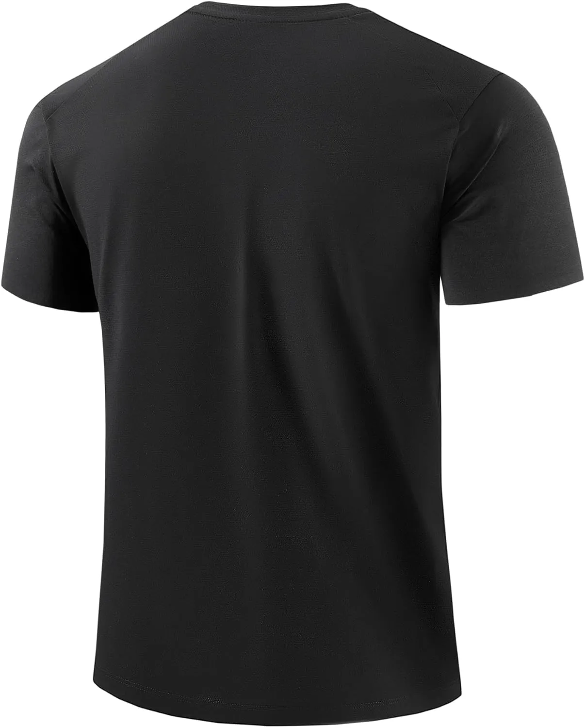 Mens Seamless Workout T-Shirts Lightweight Moisture Wicking Running Hiking Camping Tennis Pickleball Shirts for Men