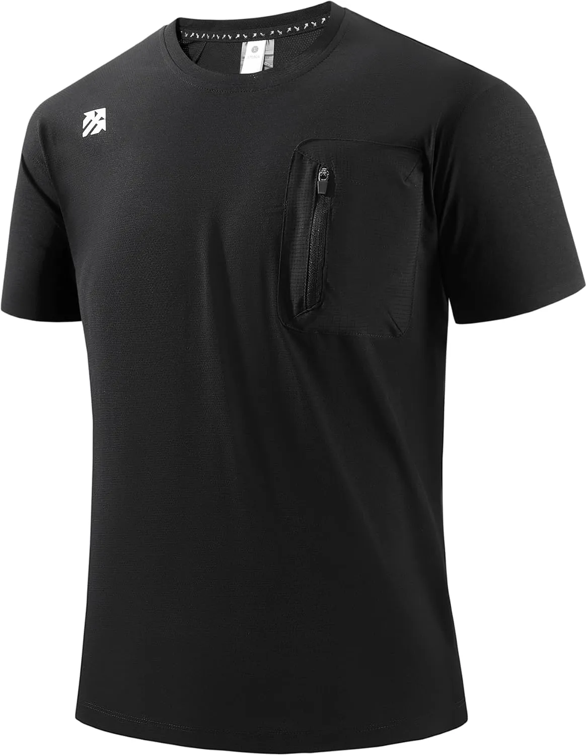 Mens Seamless Workout T-Shirts Lightweight Moisture Wicking Running Hiking Camping Tennis Pickleball Shirts for Men