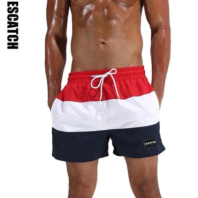 Men's Swimming Trunks Quick Dry Surf Beach Shorts Sport