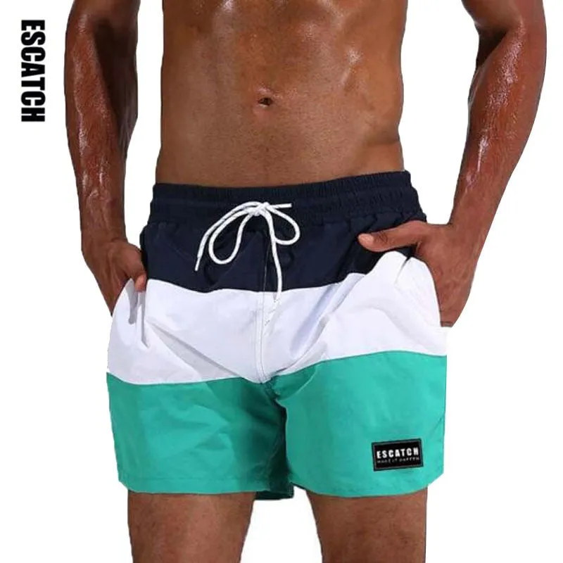 Men's Swimming Trunks Quick Dry Surf Beach Shorts Sport