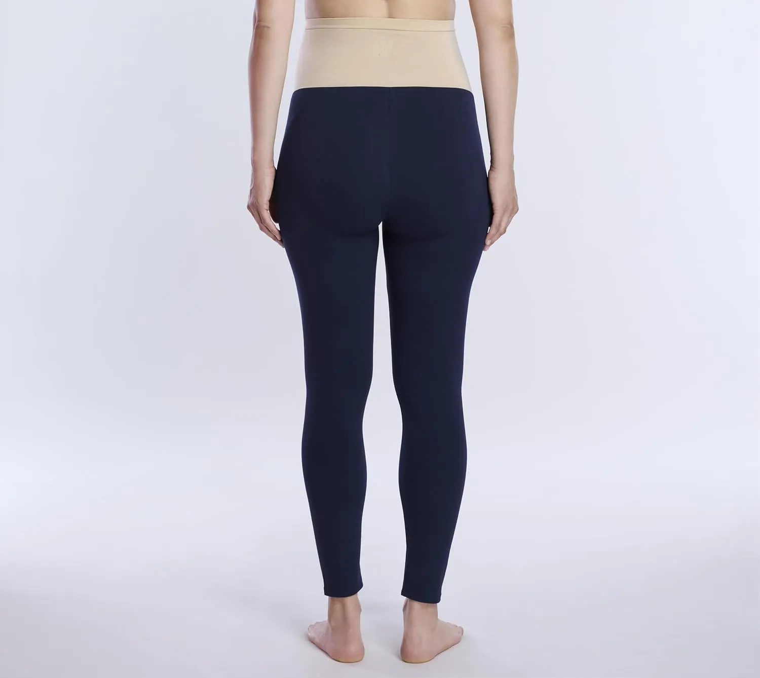 Motherhood Maternity Women's Essential Stretch Full Length Secret Fit Over The Belly Pregnancy Legging