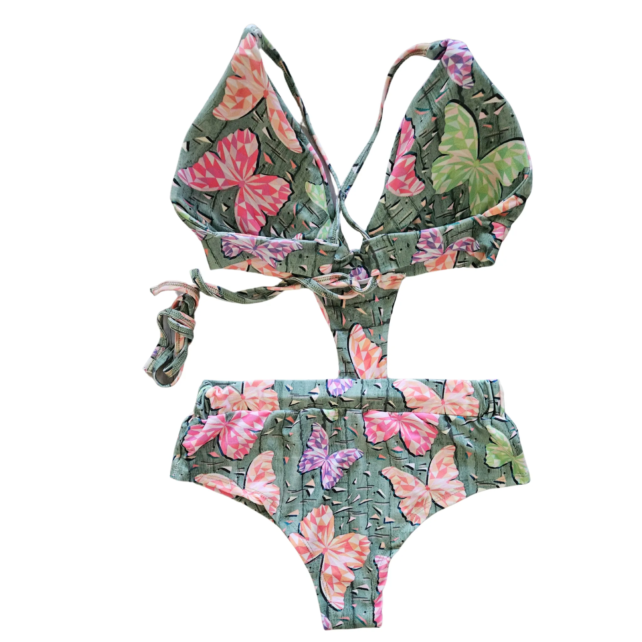 One Piece Side Cut Out Swimsuit