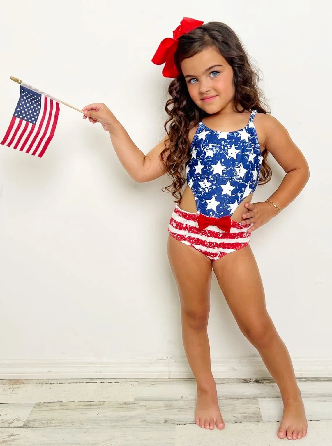 Patriotic Posh One Piece Swimsuit