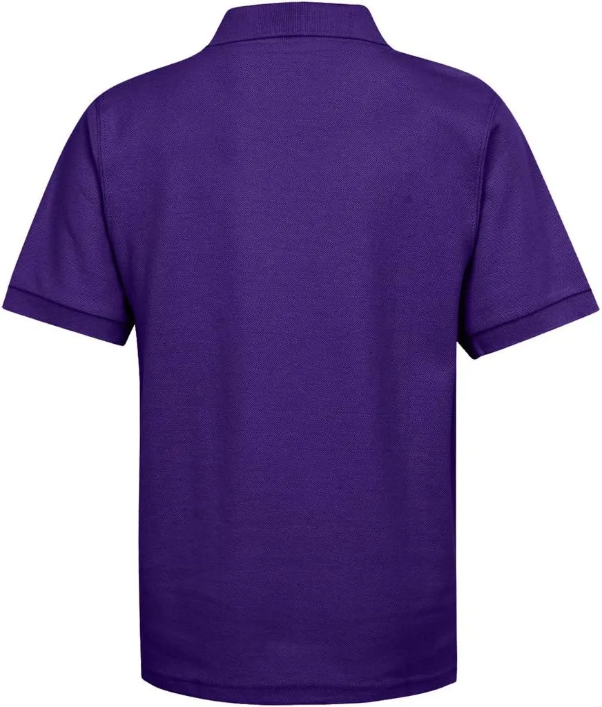 Premium Wear Men's Polo Shirts  Short Sleeves Stain Guard Polo Shirts for Men