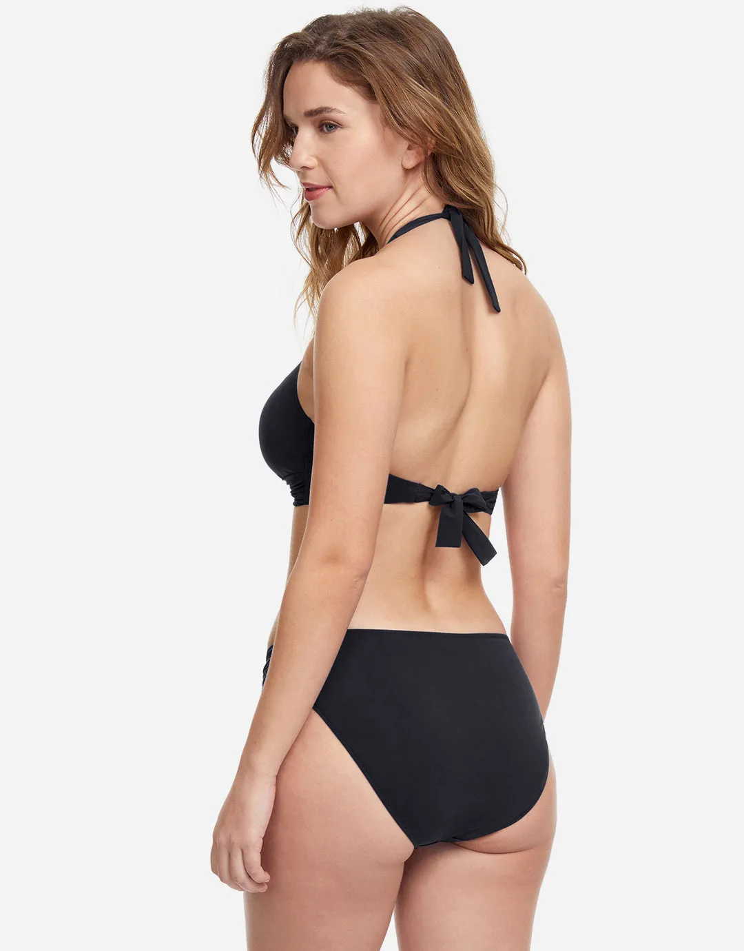 Profile Tutti Frutti Halter Bikini Top - Black