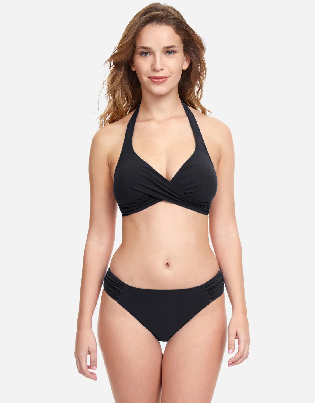 Profile Tutti Frutti Halter Bikini Top - Black