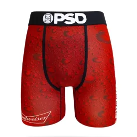 PSD Mens King of Beers Budweiser Athletic Boxer Briefs X-Large Underwear - E11911003-XL