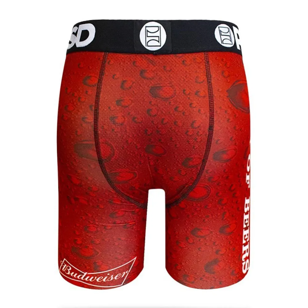 PSD Mens King of Beers Budweiser Athletic Boxer Briefs X-Large Underwear - E11911003-XL