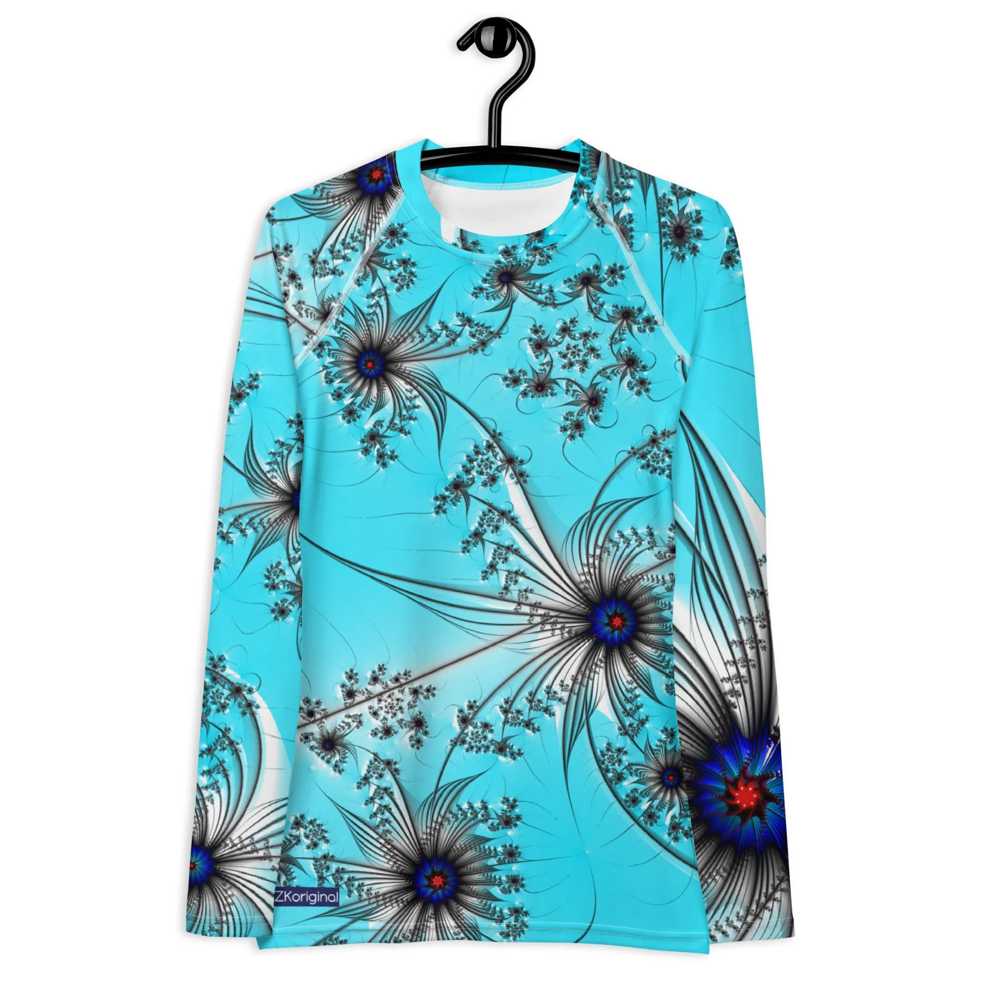 "Cobalt Spin" Collection - Women's Rash Guard