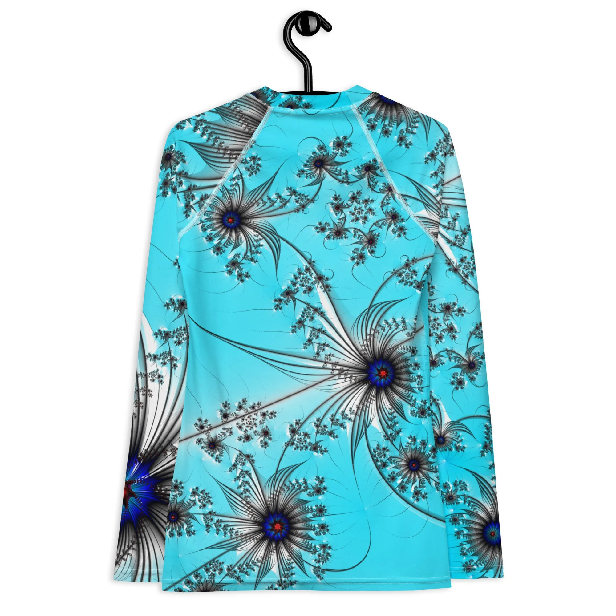 "Cobalt Spin" Collection - Women's Rash Guard