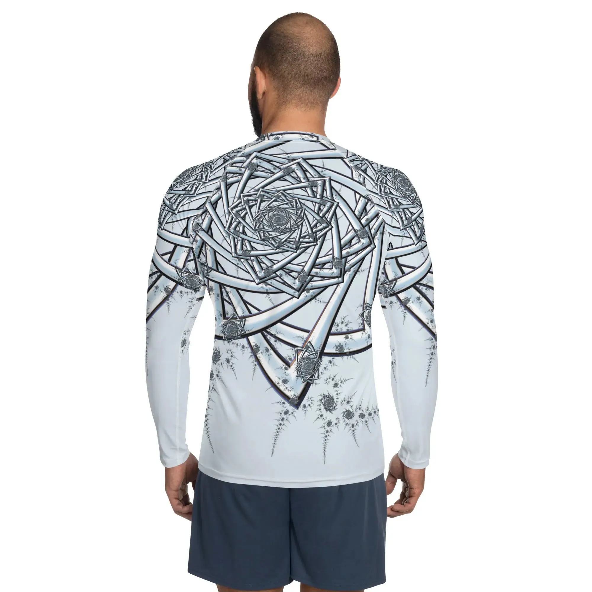 "Topological Rose" Collection - Men's Rash Guard