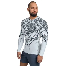 "Topological Rose" Collection - Men's Rash Guard