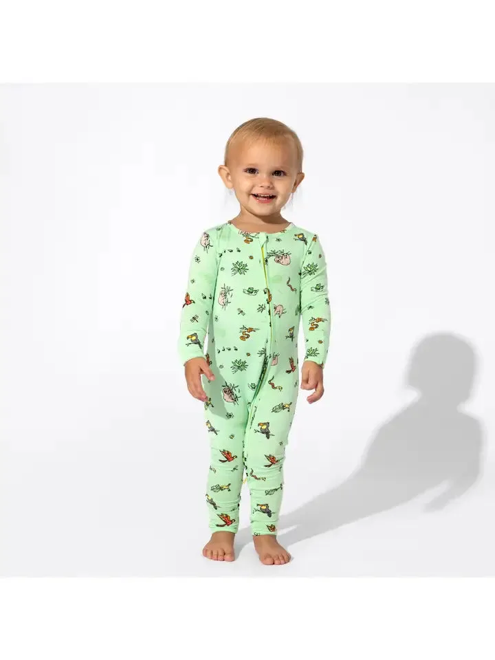 Rainforest Bamboo Convertible Footie