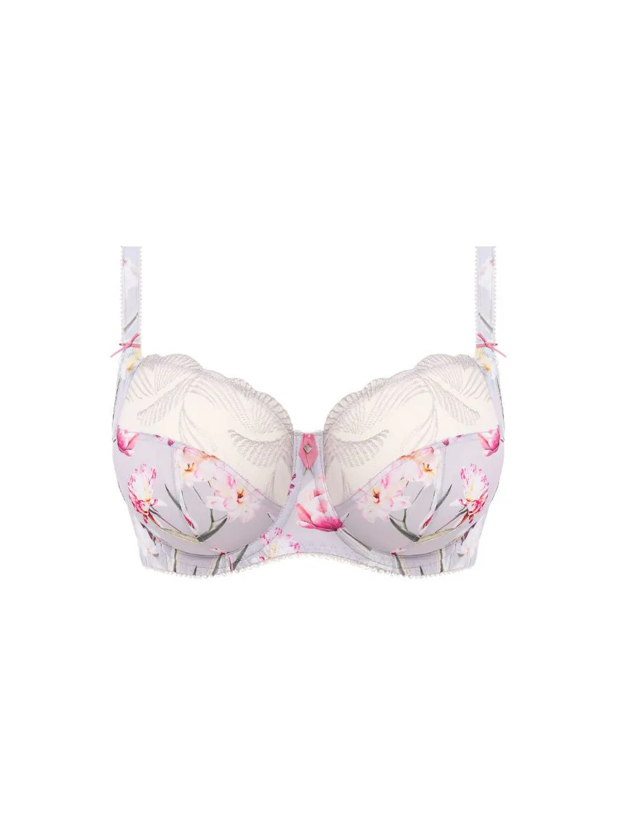 Skylar Side Support Bra - Silver