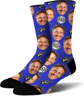 Sockologie Custom Novelty Face Socks: Funny, Personalized Gifts for Men, Women, Dog, and Cat Lovers - US Customized & Shipped