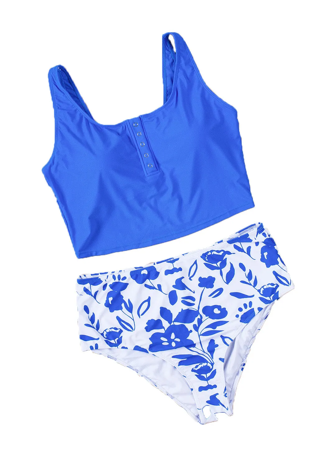 Square Neck Tankini Set